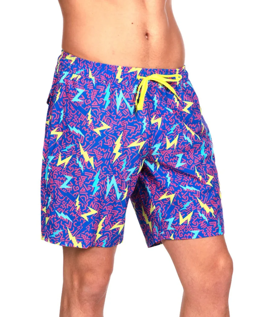 Grease Lightning Stretch Swim Trunks - 7.5" Inseam - Image 4