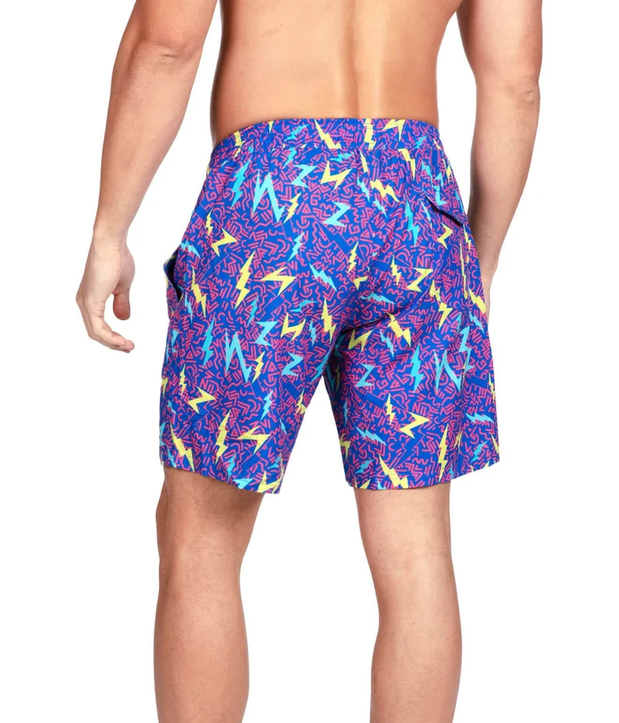 Grease Lightning Stretch Swim Trunks - 7.5" Inseam - Image 5