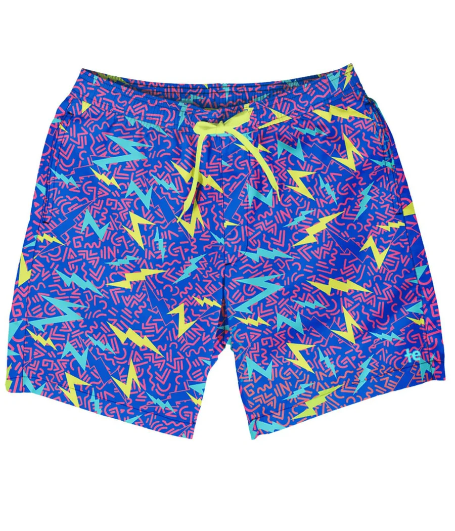 Grease Lightning Stretch Swim Trunks - 7.5" Inseam - Image 6