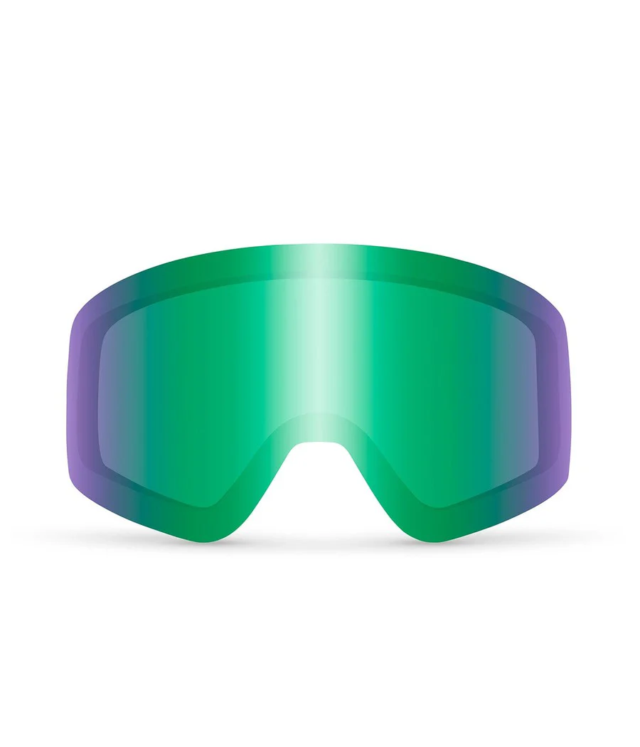 Green CASCADE Snow Goggle Lens - Image 2