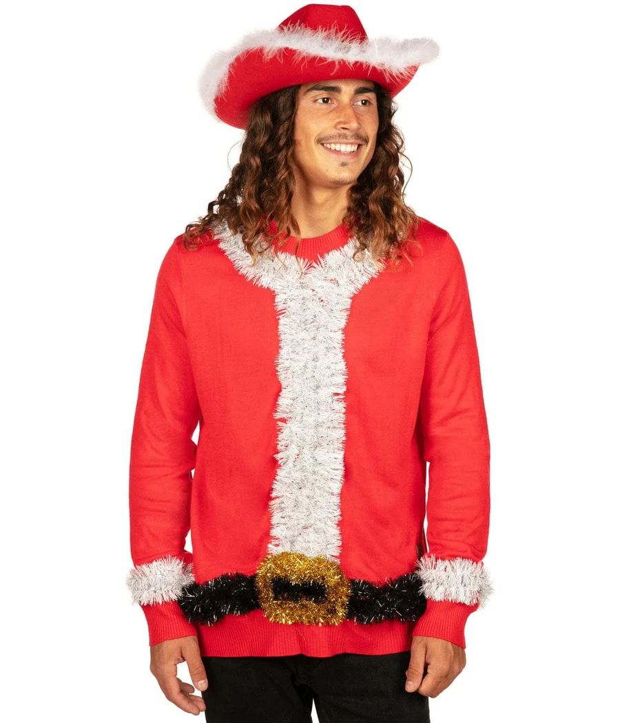 Ho Ho Howdy Santa Hat - Image 3