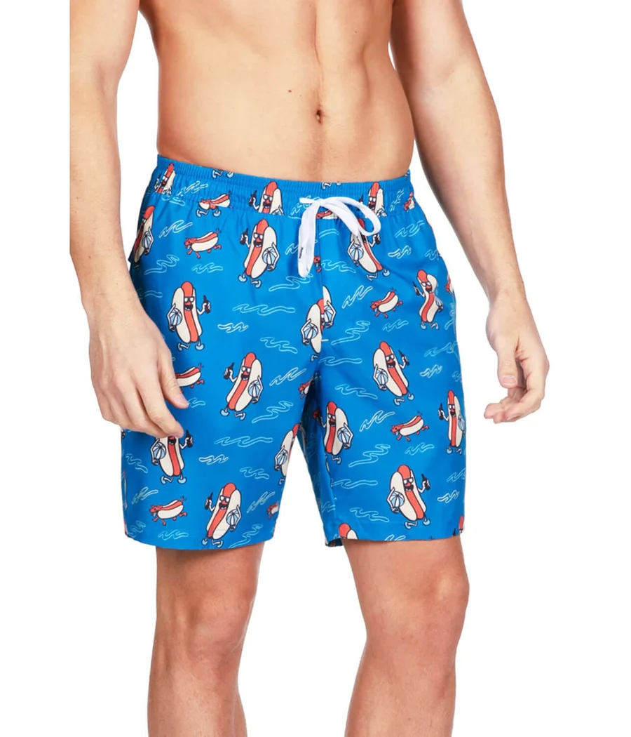 Hot Dog Diver Stretch Swim Trunks - 7.5" Inseam - Image 5