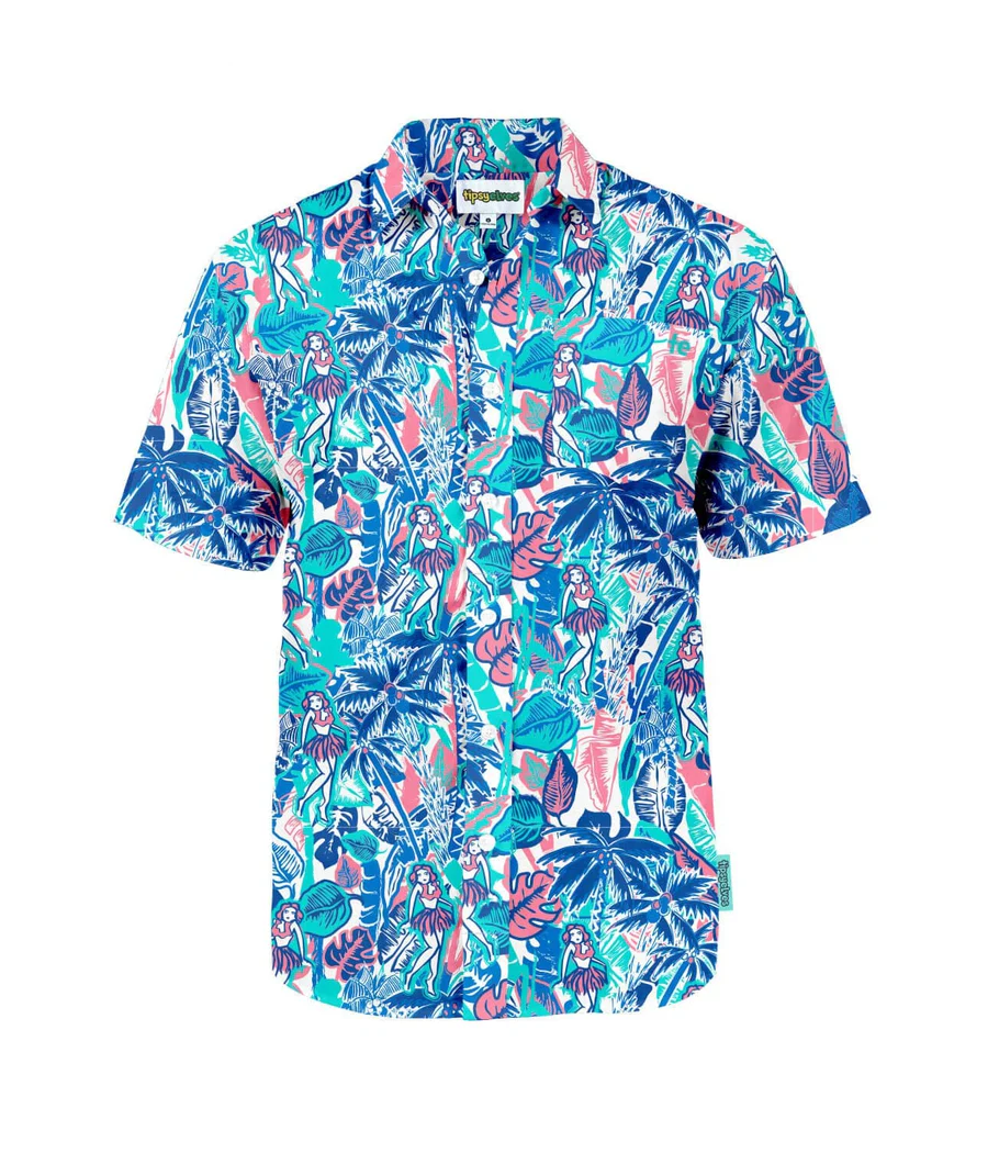 Men's Island Breeze Hawaiian Shirt - Image 3