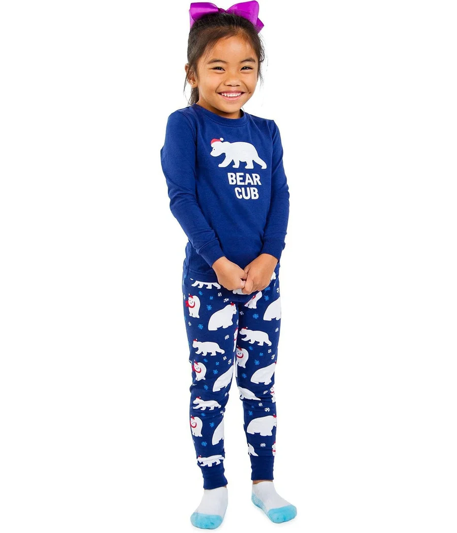 Boy's / Girl's Bear Cub Pajama Set - Image 2