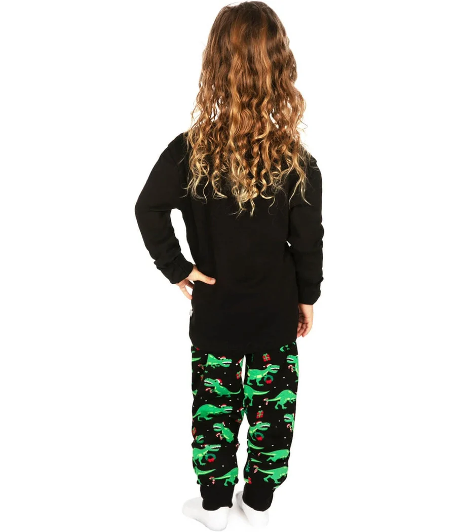 Boy's / Girl's Rawr Dinosaur Pajama Set - Image 2