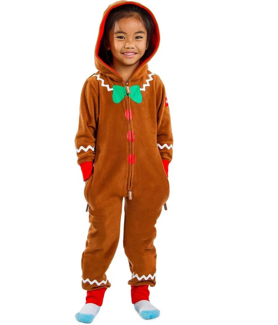 Boy's / Girl's Gingerbread Jumpsuit - Image 3