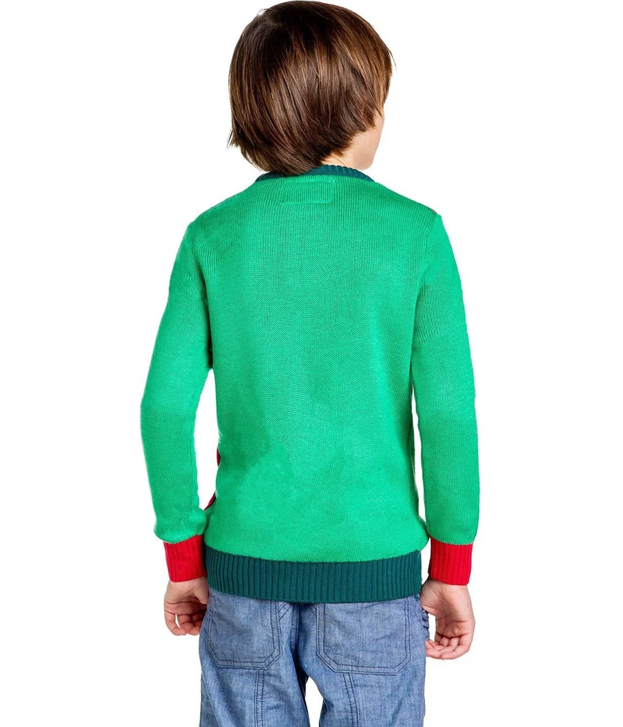 Boy's / Girl's Little Present Ugly Christmas Sweater - Image 5