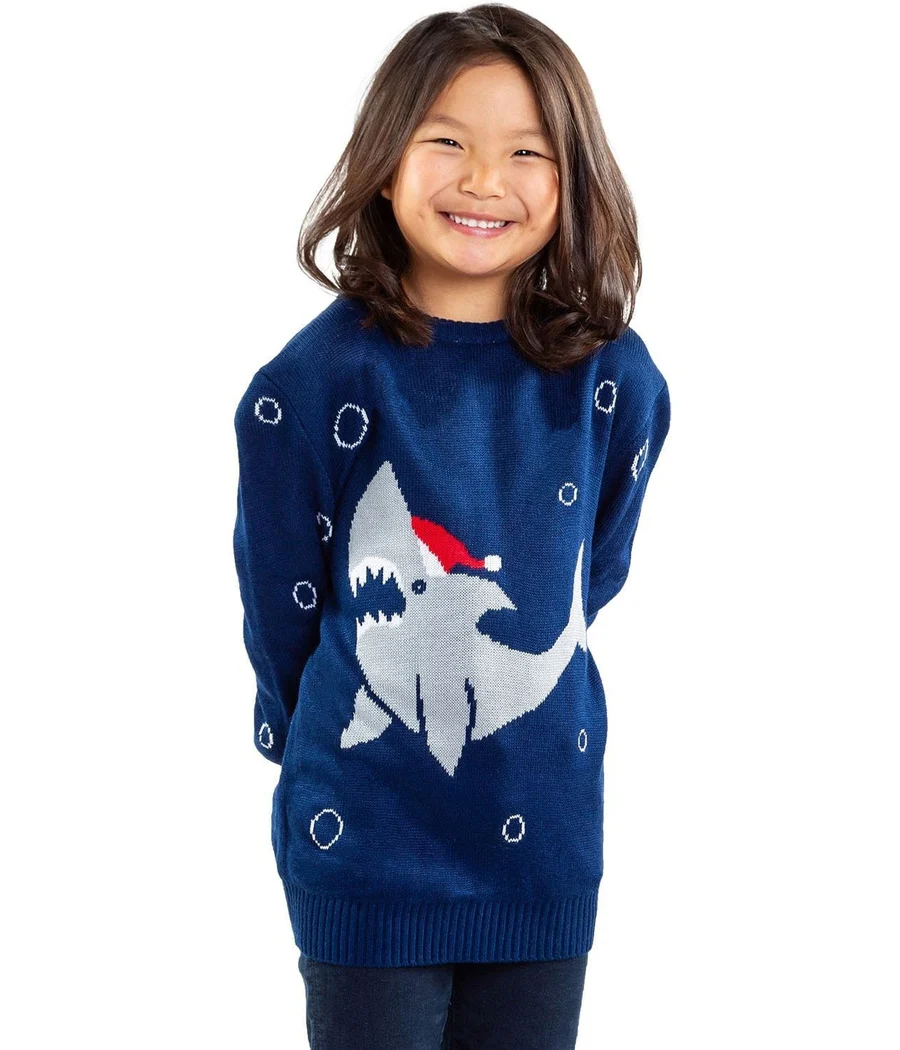 Boy's / Girl's Sea Sleigher Ugly Christmas Sweater - Image 3