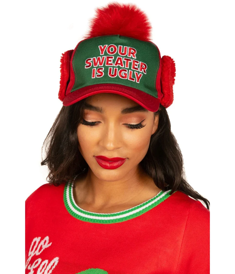 Ugly Christmas Sweater Hat - Image 3
