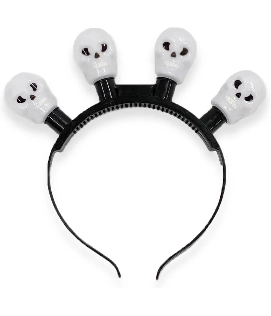 Light Up Skeleton Headband - Image 3