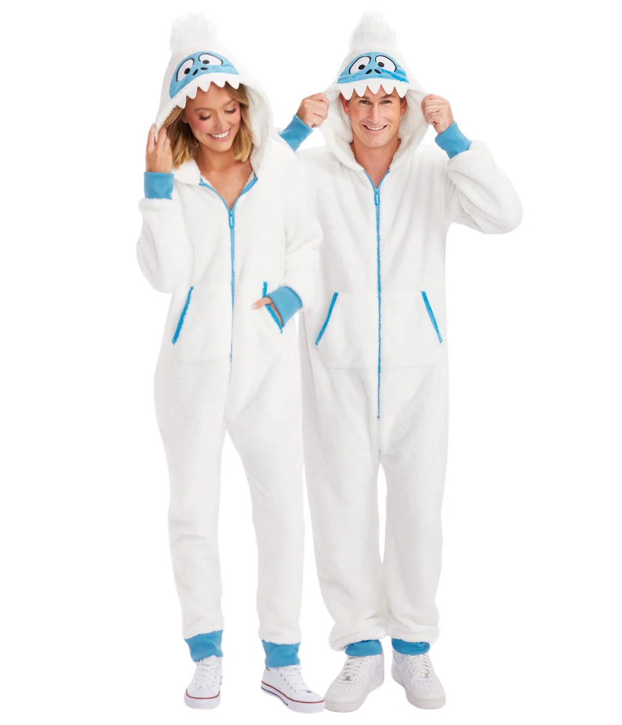 Matching Bumble Sherpa Couples Jumpsuits - Image 2