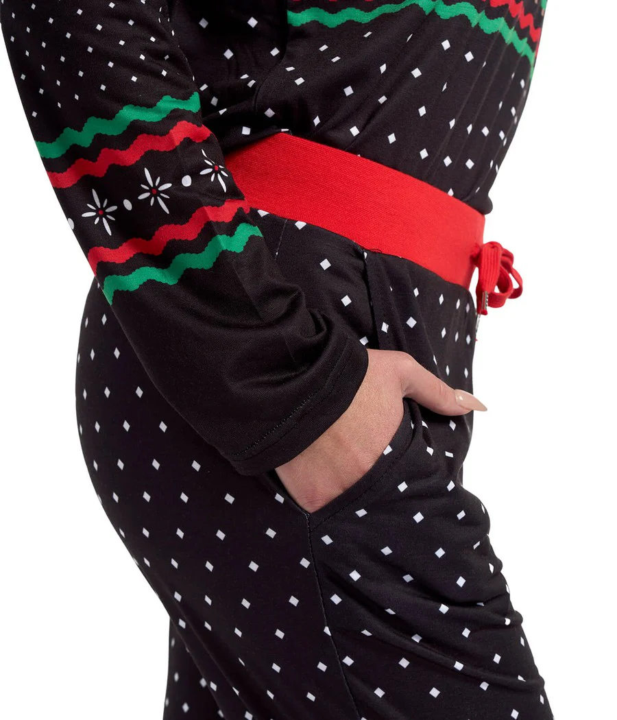 Matching Fair Isle Rudolph Crew Neck Family Pajamas - Image 6