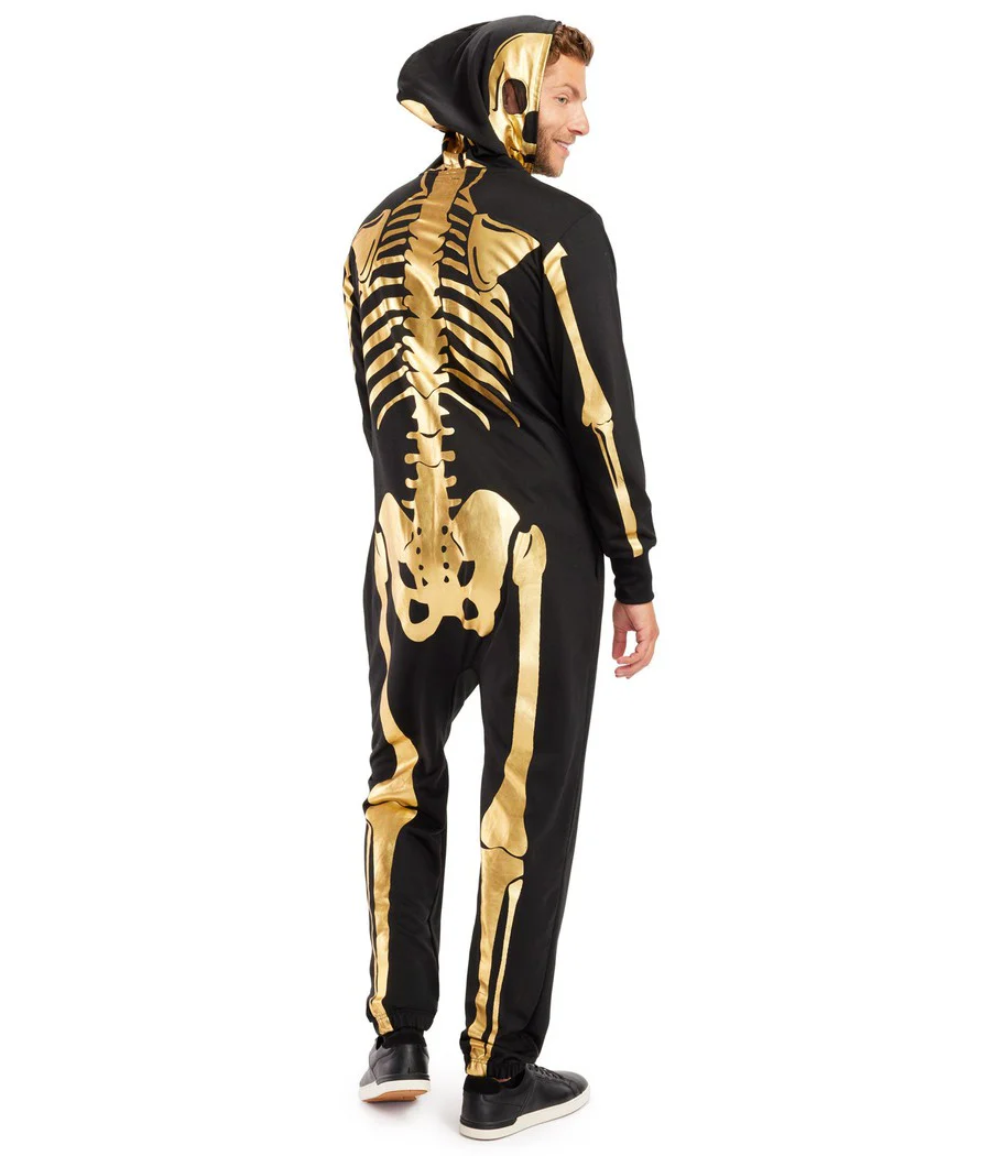 Gold Skeleton Couples Costumes - Image 8