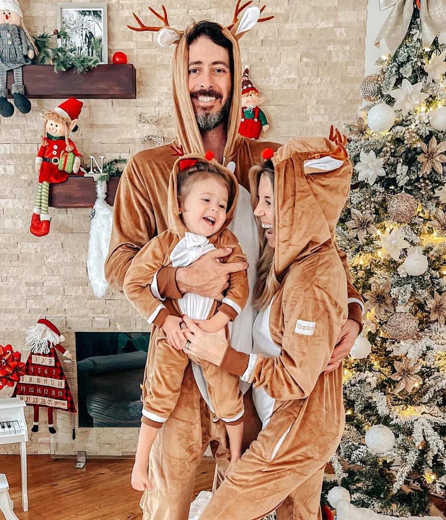 Matching Rudolph Family Jumpsuits - Image 2