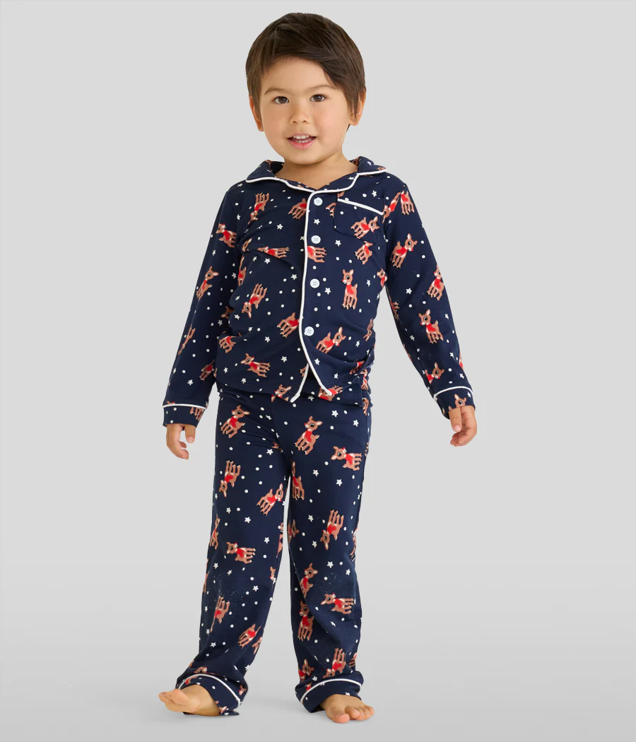 Matching Rudolph Lapel Family Pajamas - Image 8