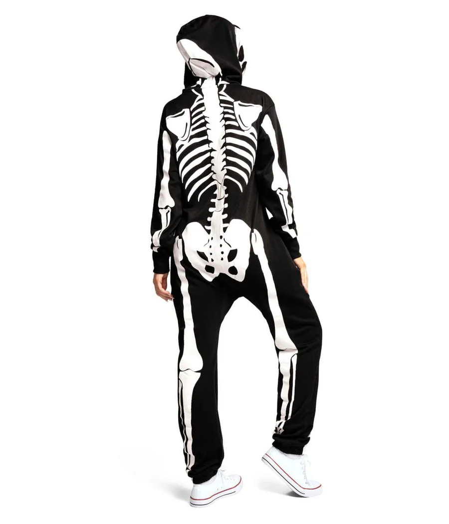Women's Pregnant Skeleton Maternity Costume - Image 3