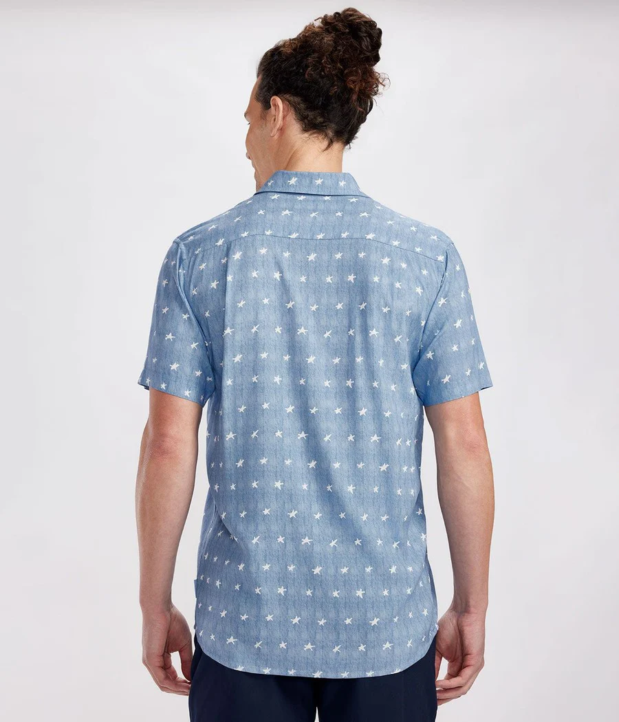 Men's American Pride Button Down Shirt - Image 4