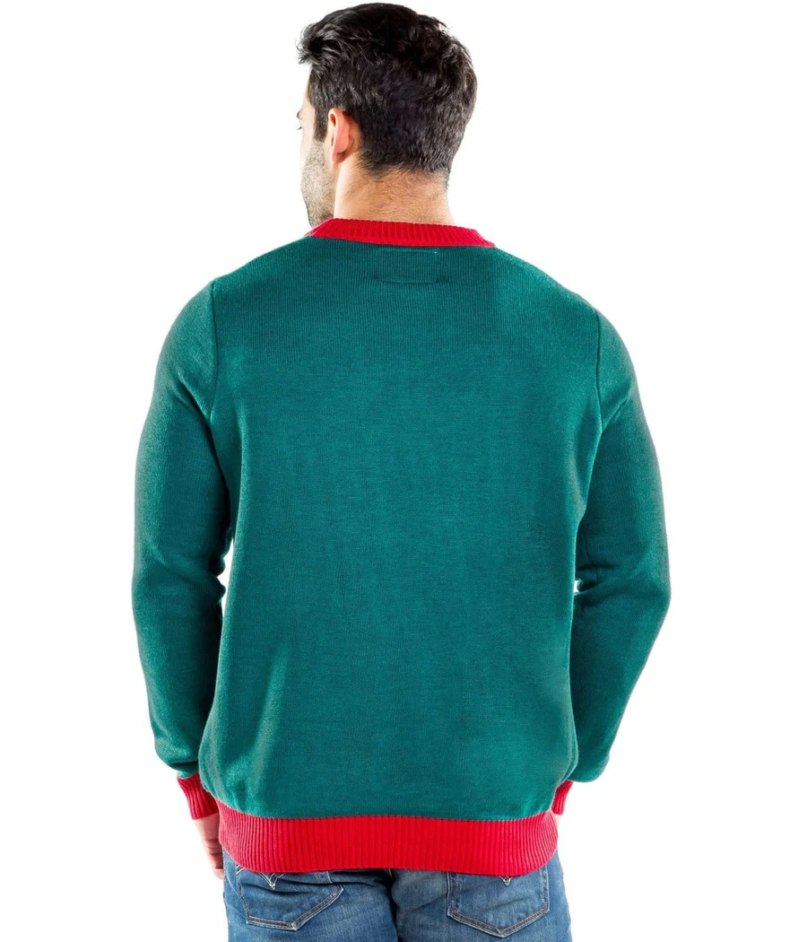 Men's Ginger Roid Rage Ugly Christmas Sweater - Image 2