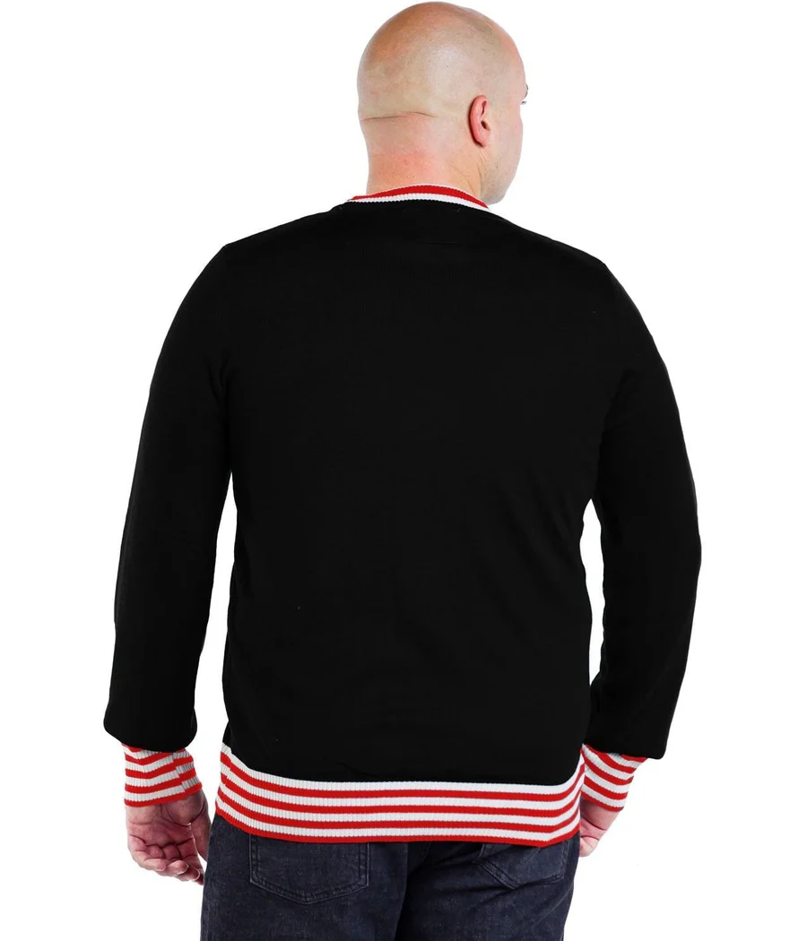 Men's Ask Your Mom Big and Tall Ugly Christmas Sweater - Image 3
