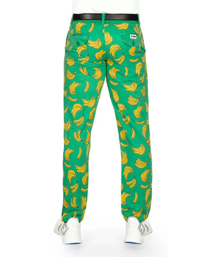 Men's Bogey Banana Golf Pants - Image 2