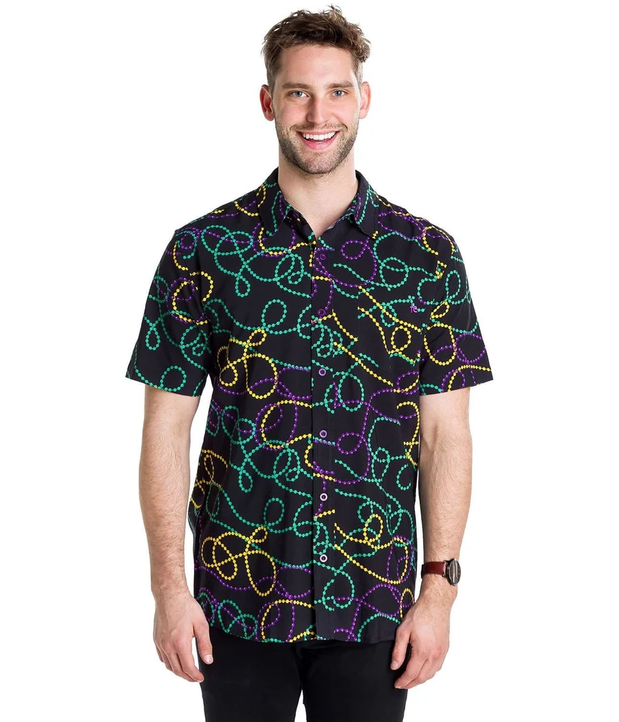 Men's Bead Boss Button Down Shirt - Image 2