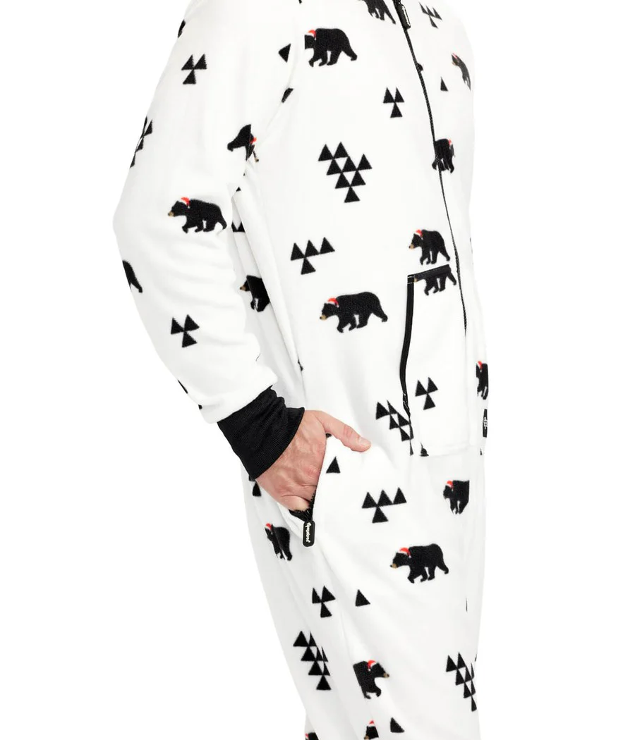Men's Beary Christmas Jumpsuit - Image 3