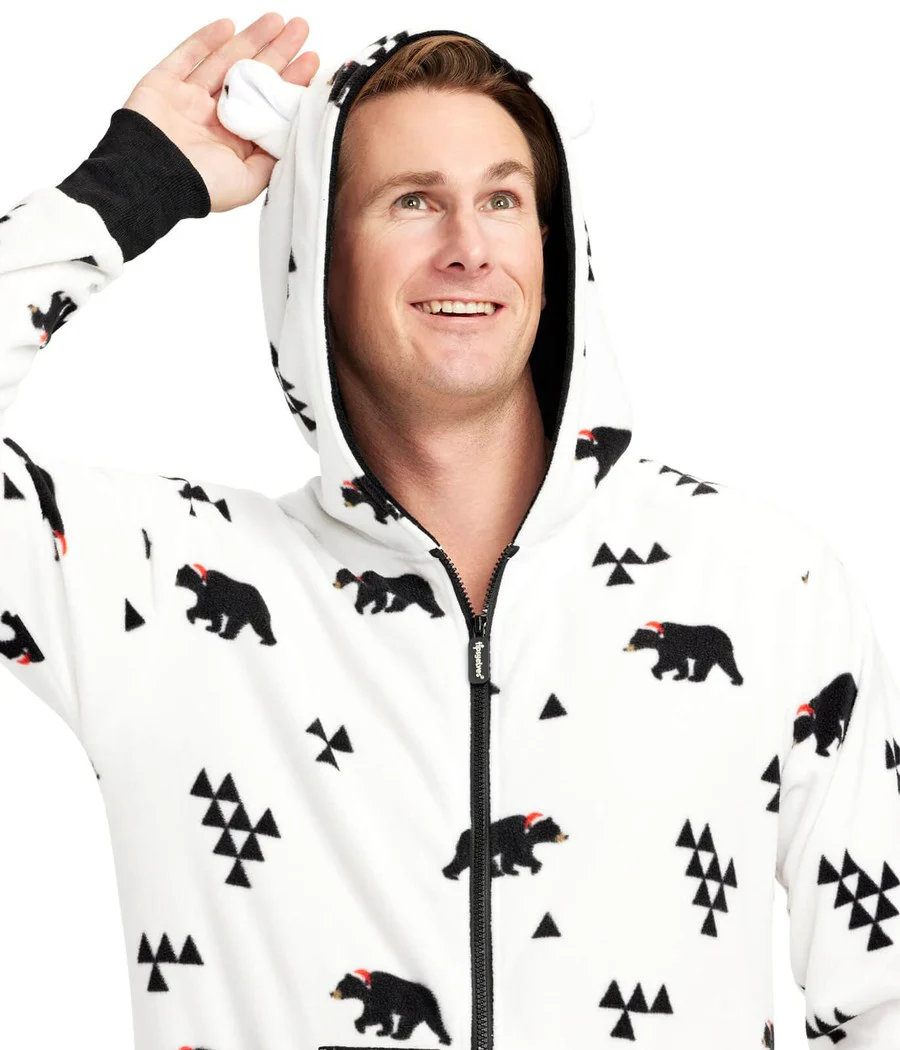 Men's Beary Christmas Jumpsuit - Image 4