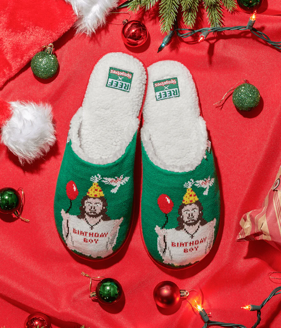Men's Birthday Boy Reef Slippers - Image 2