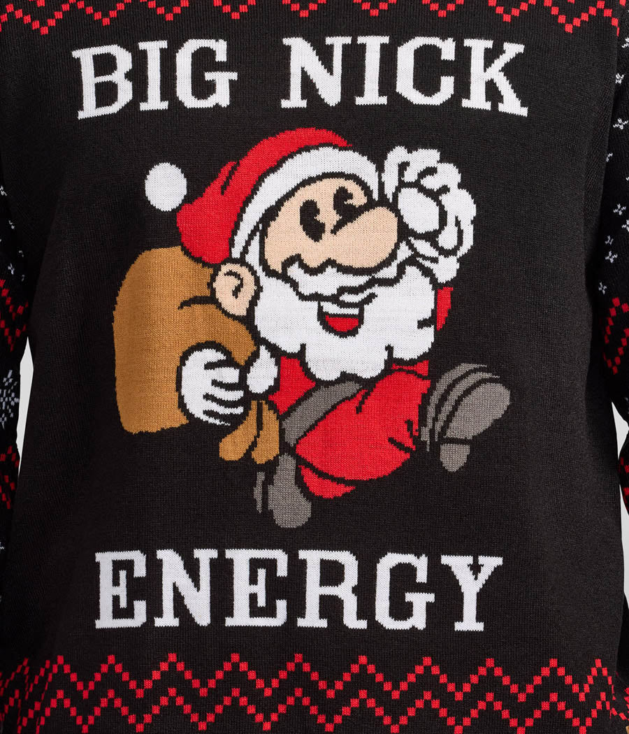 Men's Big Nick Energy Ugly Christmas Sweater - Image 3