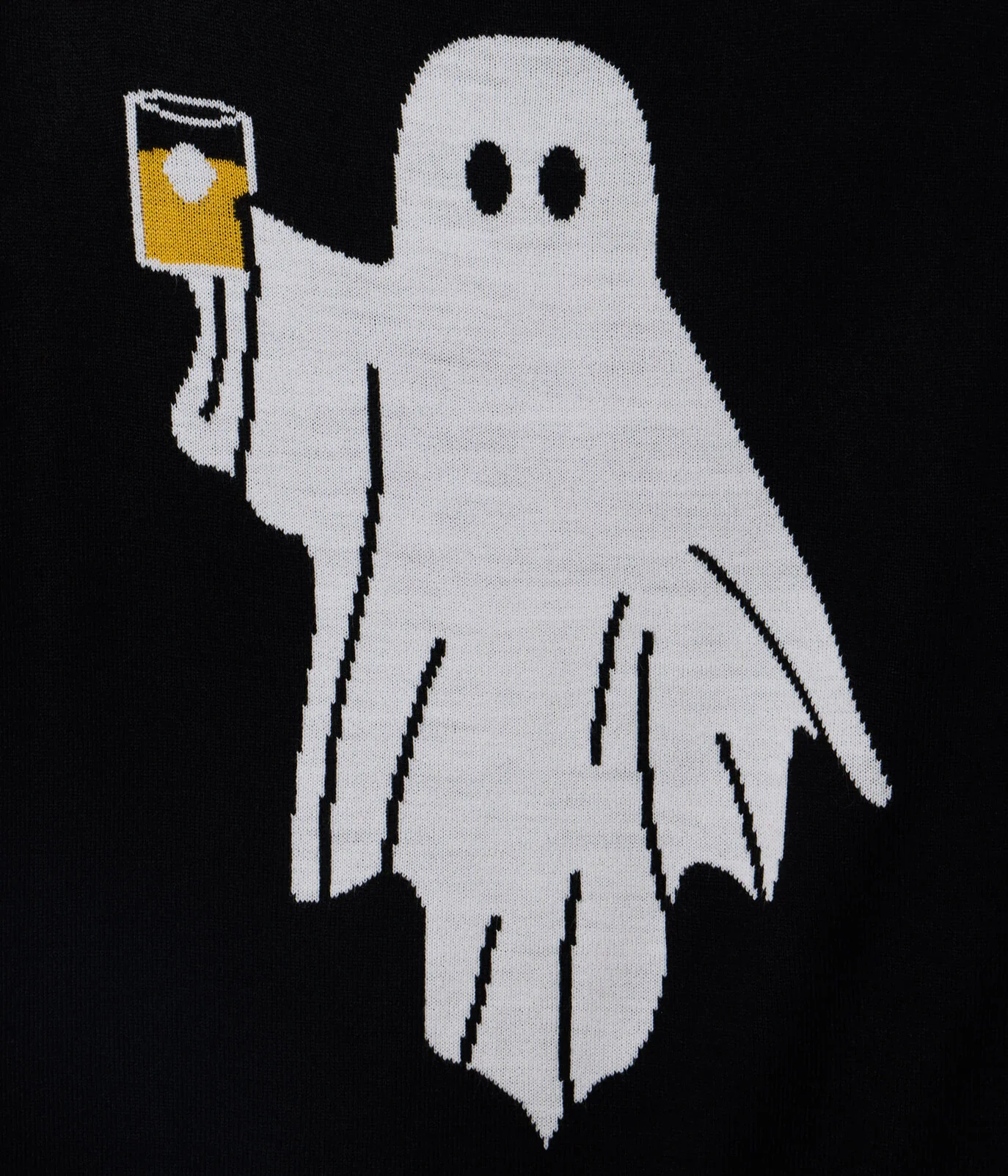Men's BOOze Ghost Halloween Sweater - Image 4