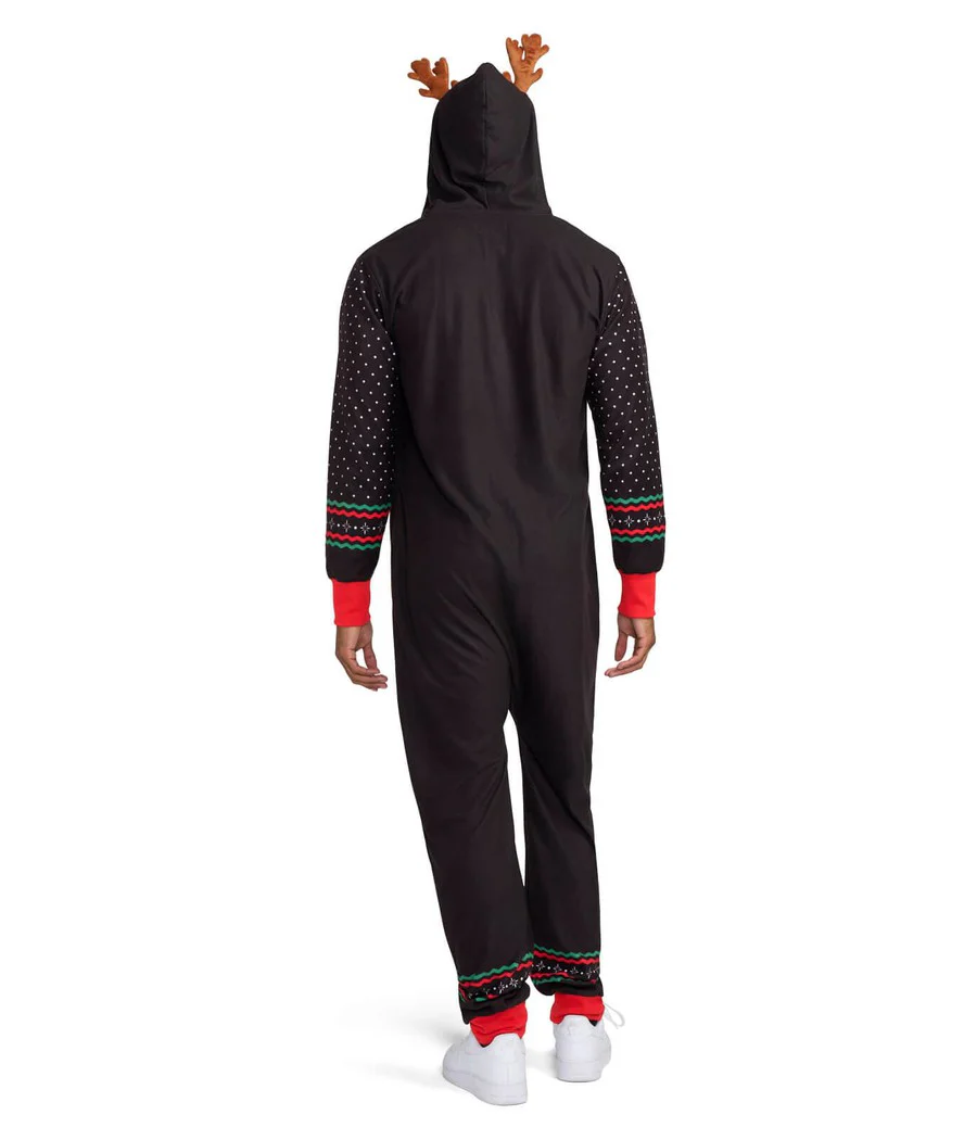 Men's Fair Isle Rudolph Jumpsuit - Image 2