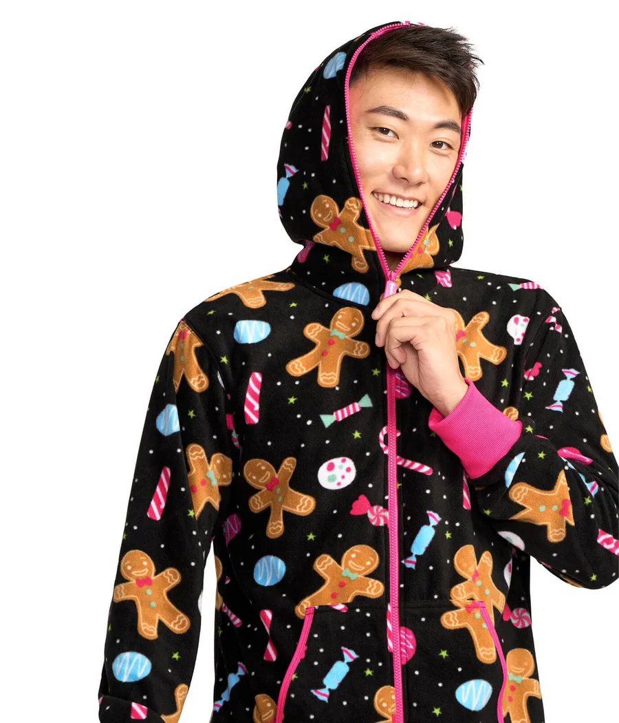 Men's Let's Get This Gingerbread Jumpsuit - Image 3
