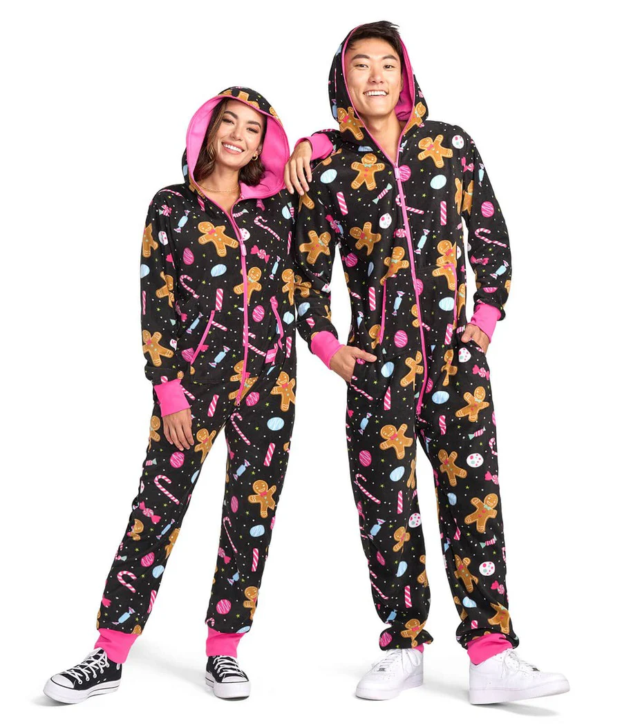 Men's Let's Get This Gingerbread Jumpsuit - Image 6