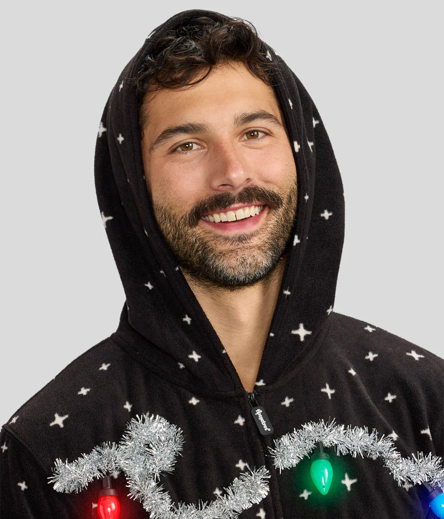 Men's Glow Getter Light Up Jumpsuit - Image 5