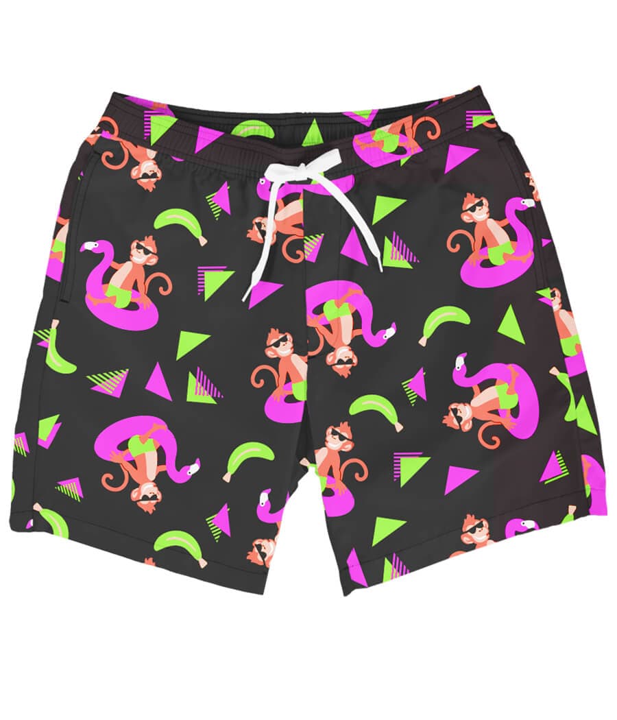 Monkey Business Stretch Swim Trunks - 7.5" Inseam - Image 5