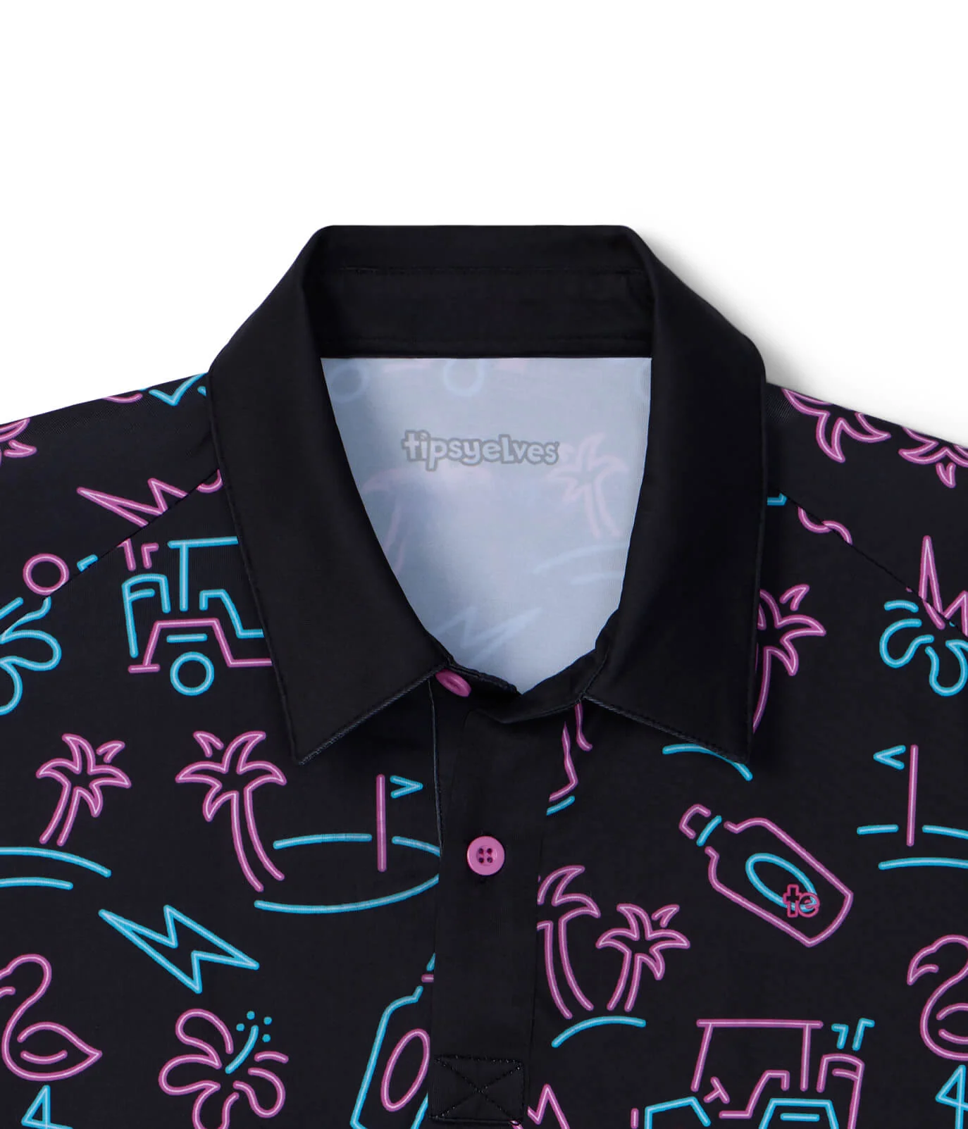 Men's Glowing Game Golf Polo - Image 3