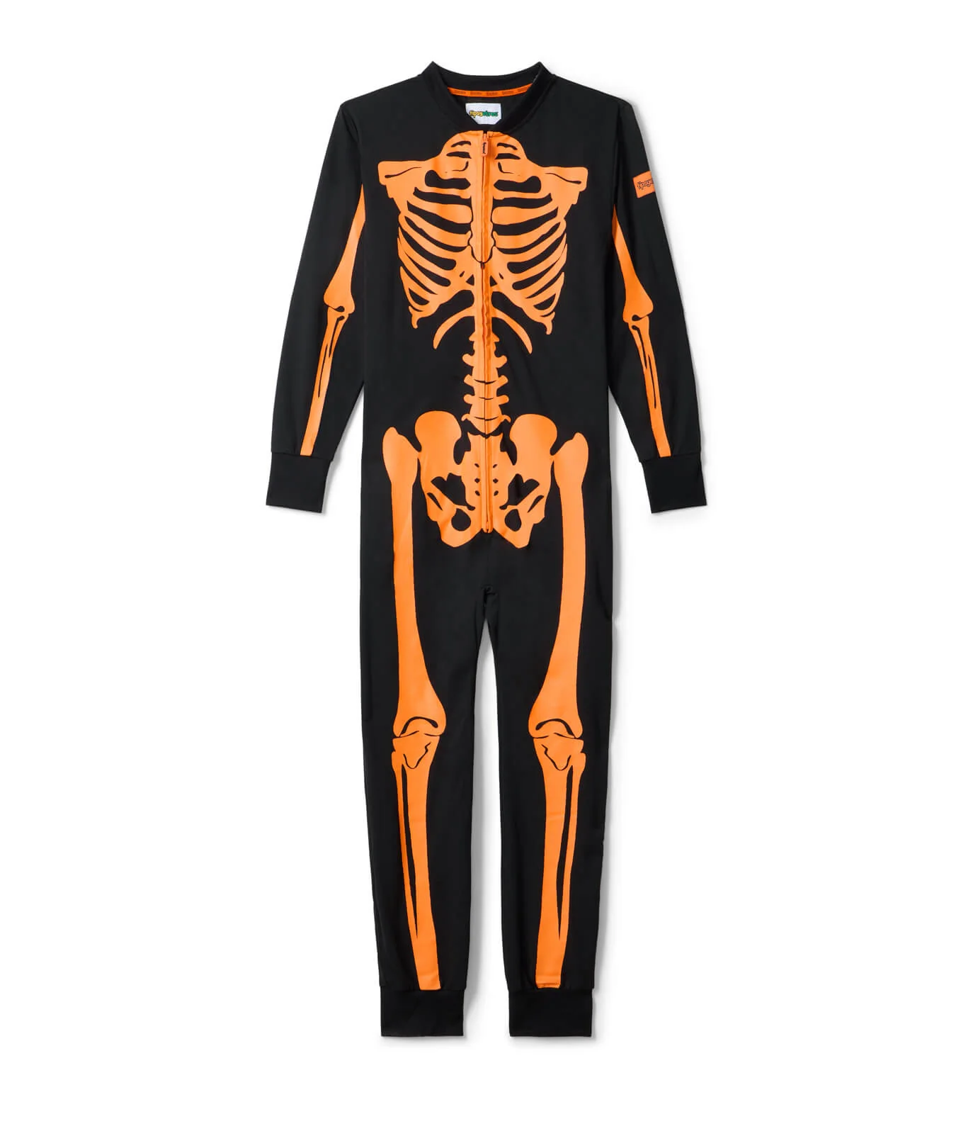 Men's Pumpkin Head Skeleton Costume - Image 9