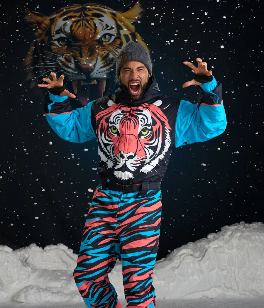 Men's Roaring Tiger Ski Suit - Image 2