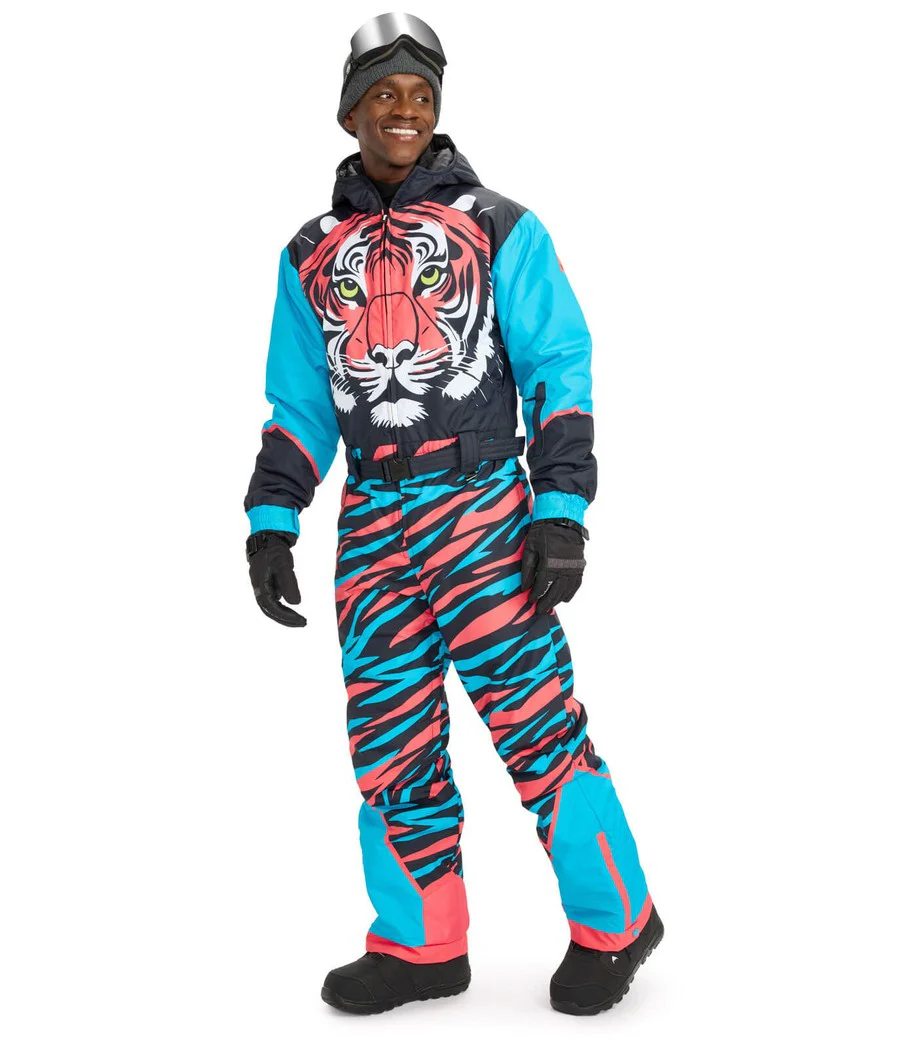 Men's Roaring Tiger Ski Suit - Image 3