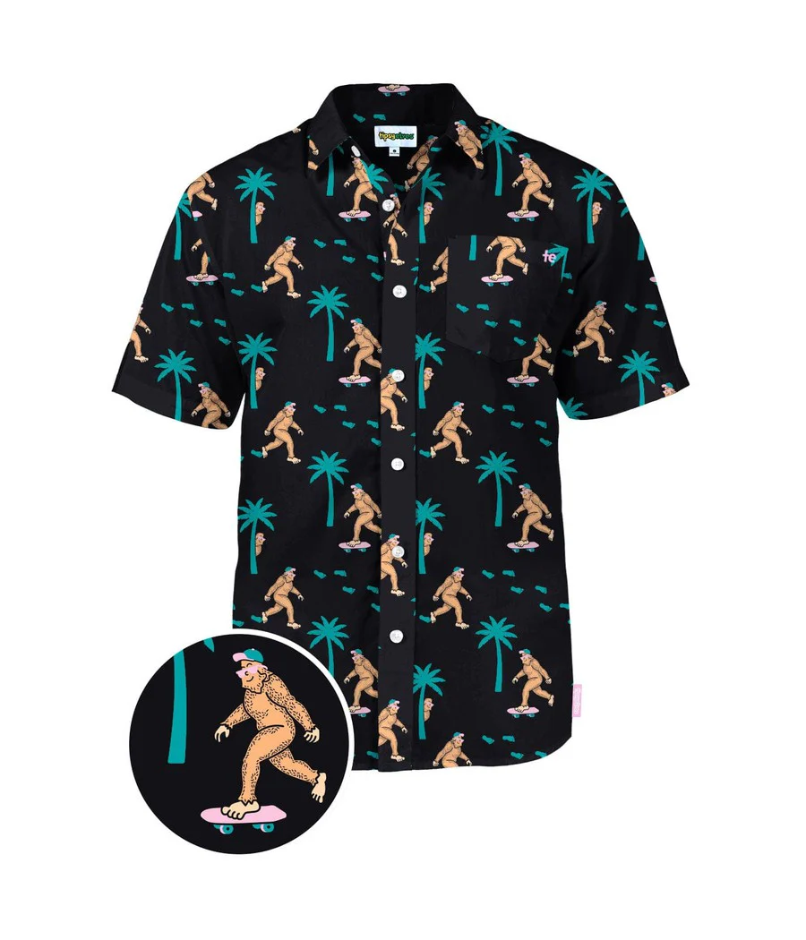 Men's Sasquatch Shredder Hawaiian Shirt - Image 2