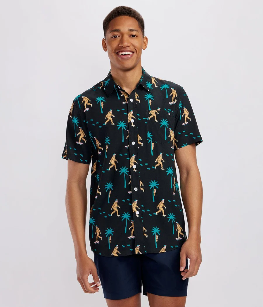Men's Sasquatch Shredder Hawaiian Shirt - Image 3