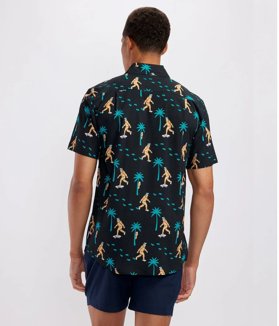 Men's Sasquatch Shredder Hawaiian Shirt - Image 4