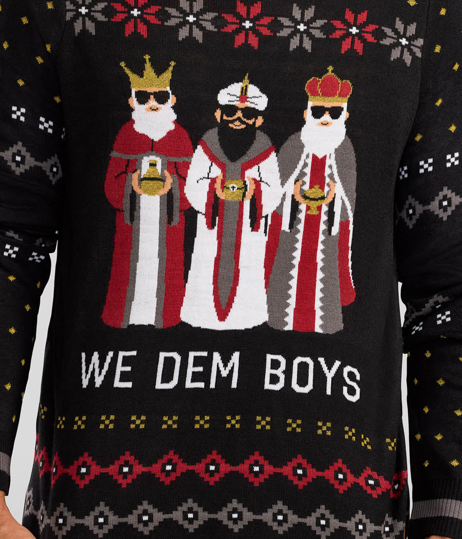 Men's We Dem Boys Ugly Christmas Sweater - Image 3