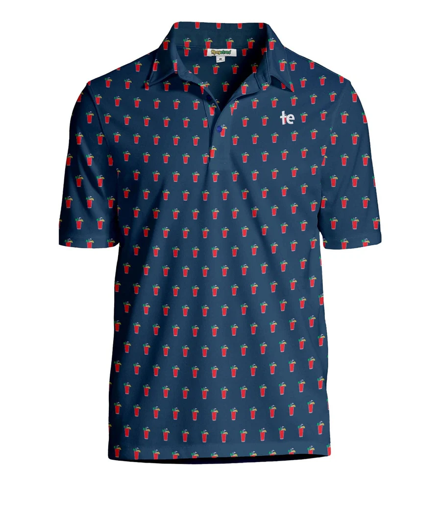 Men's Bloody Mary Disc Golf Polo - Image 6