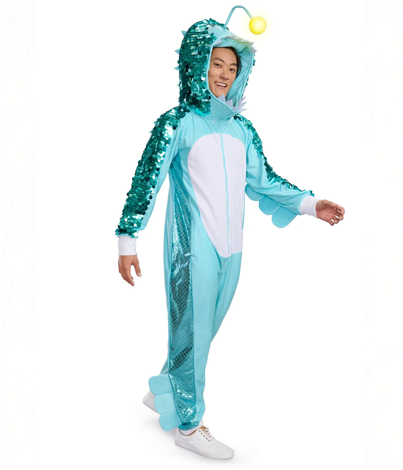 Men's Angler Fish Light Up Costume - Image 2
