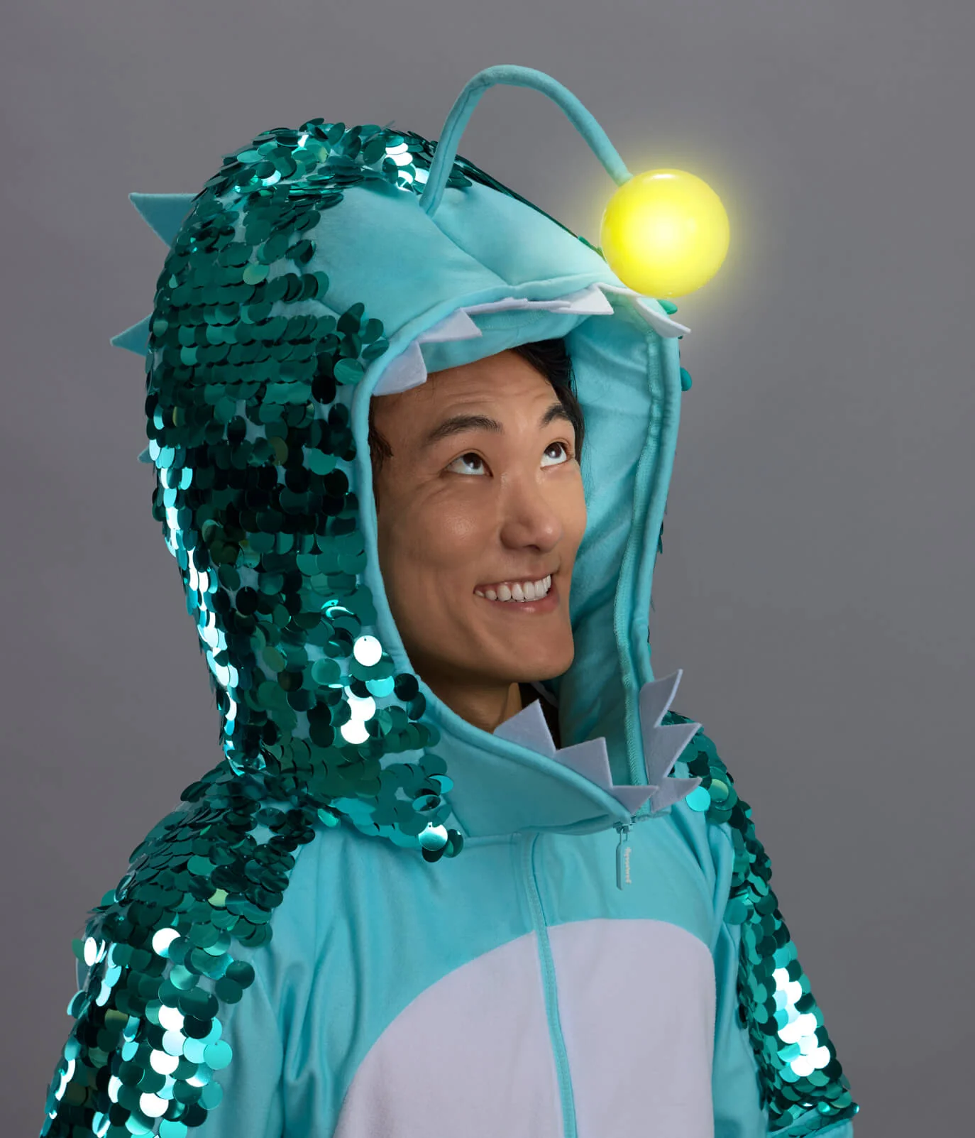 Men's Angler Fish Light Up Costume - Image 4