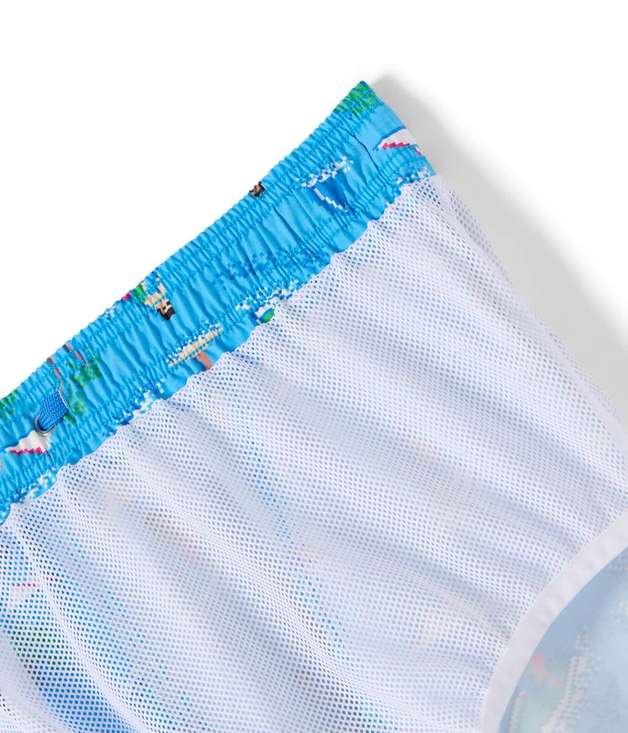 Aquaholic Stretch Swim Trunks - 6" Inseam - Image 6