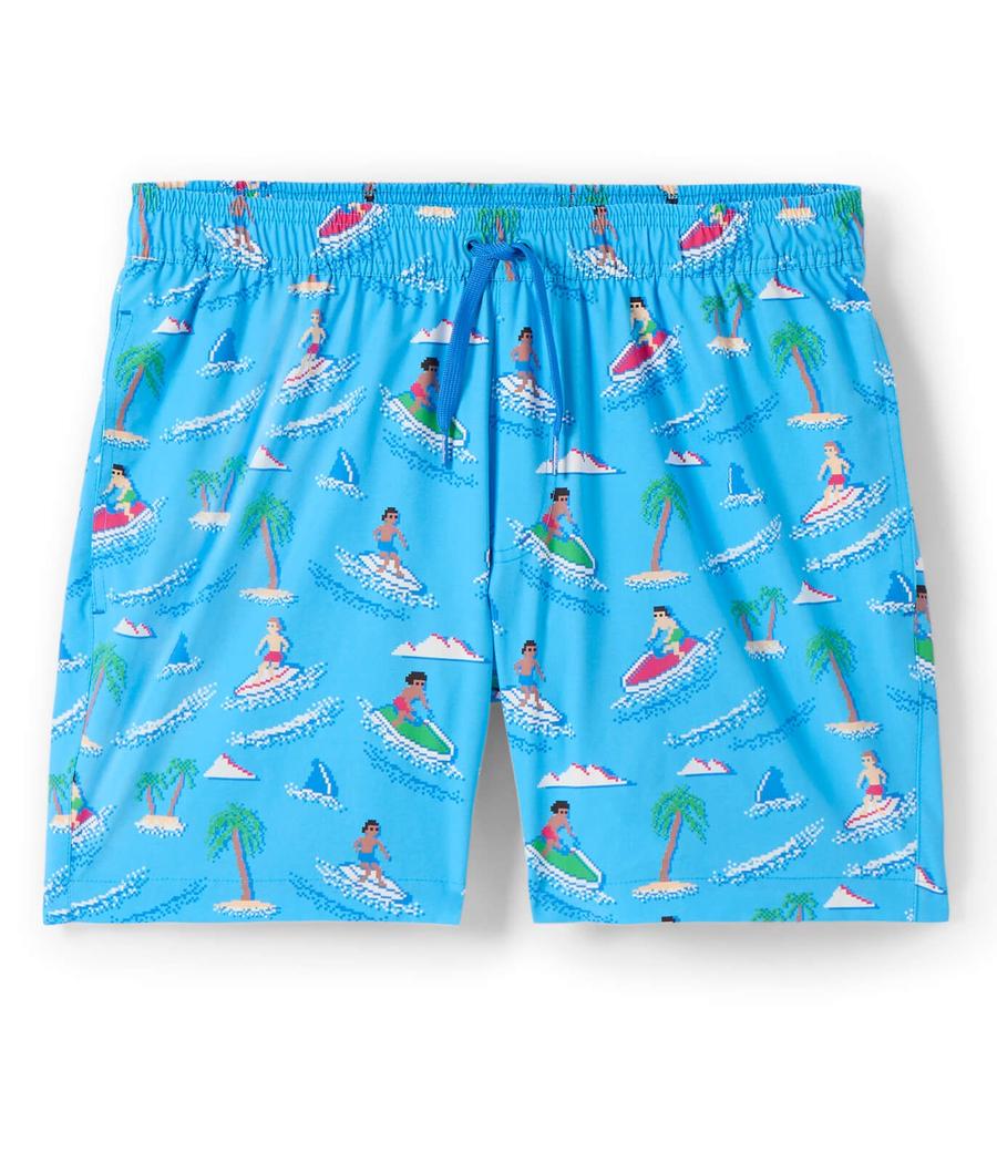 Aquaholic Stretch Swim Trunks - 6" Inseam - Image 7