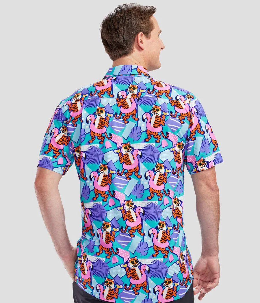 Men's Cool Cats Hawaiian Shirt - Image 3