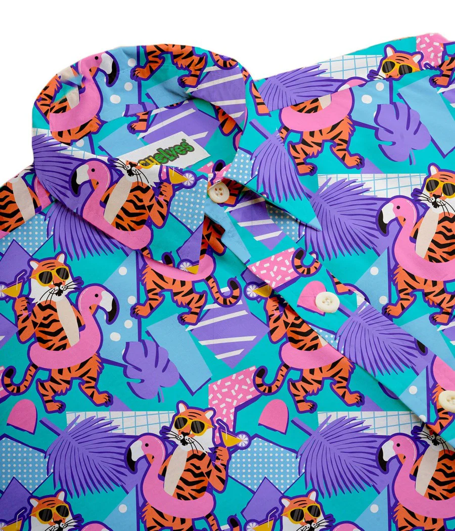 Men's Cool Cats Hawaiian Shirt - Image 4